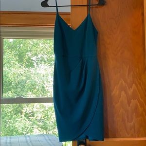 Teal dress
